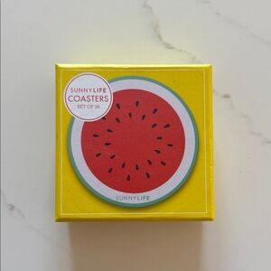 Sunnylife Vibrant Watermelon Coasters